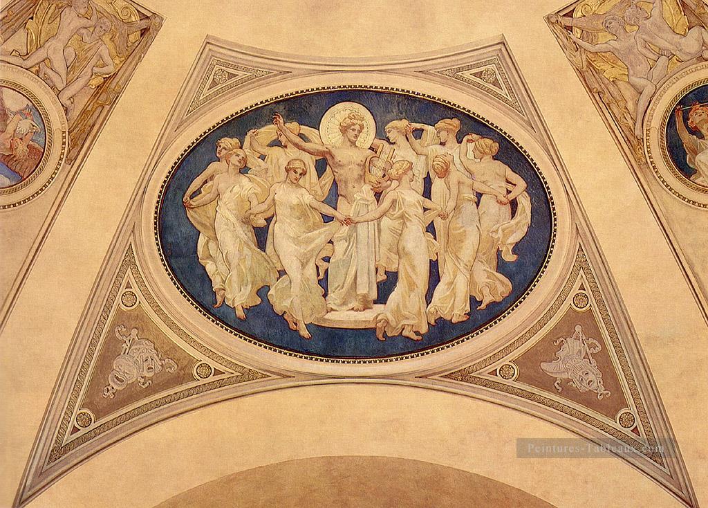 Apollo et les Muses John Singer Sargent Peintures à l'huile